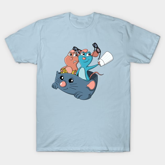 Rat Adventure T-Shirt by Ryan Bray Art